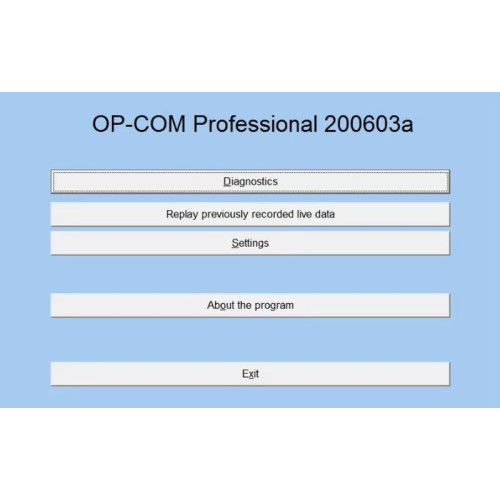 OP-COM для диагностики Опель