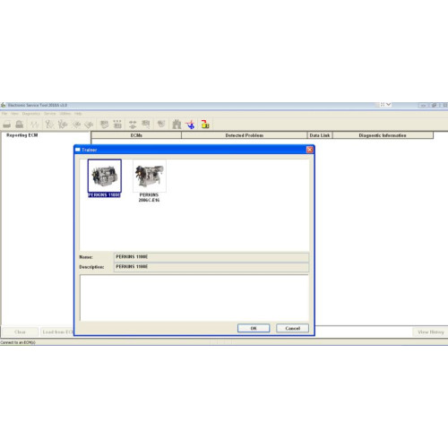 Установка программы Perkins Olympian EST 2019