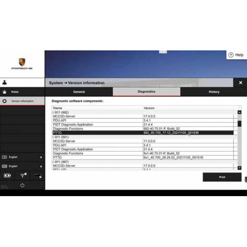 Диагностика и программирование Porsche PIWIS III 40.900 + 38.250