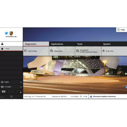 Porsche PIWIS 3 41.300 + 38.250 — образ дилерского ПО для диагностики Porsche