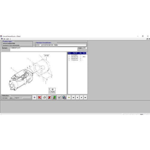 Установка Renault Trucks Consult EPC 2018: Каталог запчастей грузовиков