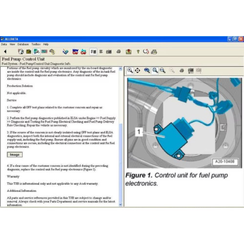 Жесткий диск SSD 1 Tб с программой Alldata 10.53 2013 offline