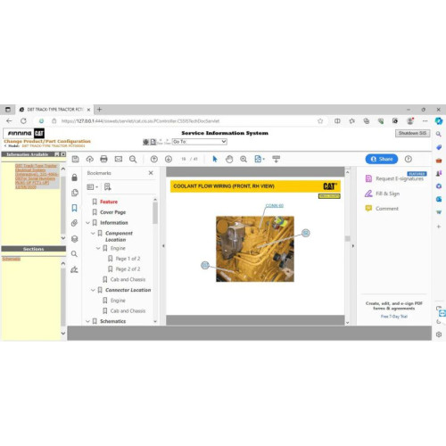 Жесткий диск SSD 480 Гб с программой Caterpillar SIS 2021