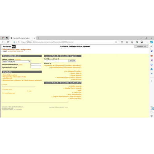Жесткий диск SSD 480 Гб с программой Caterpillar SIS 2021