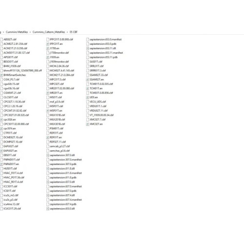 Жесткий диск SSD 480 Гб с базой файлов - Cummins Calterm base of meta, delete files ECFG, E2M 2023