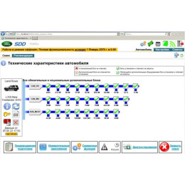 SSD 480 Гб с программой Jaguar Land Rover JLR SDD с калибровками
