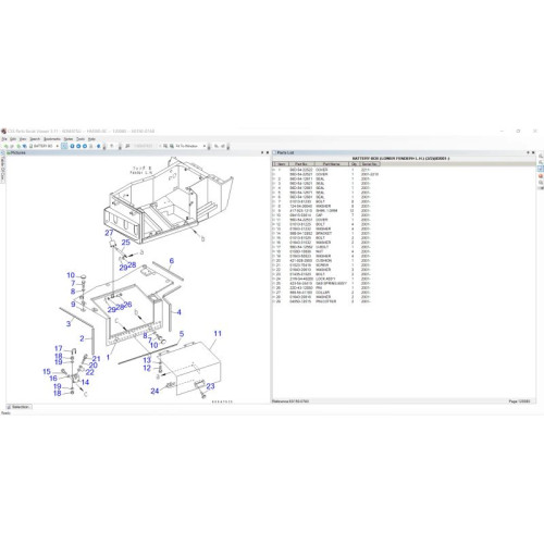 SSD 480 Гб с программой Komatsu LinkOne CSS EPC Japan + EU + USA 2022