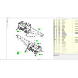 Мануалы Sennebogen Crane BS100.6.976 электросхемы, каталог запчастей