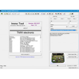Установка программы TMW IMMO Tool 2007 для отключения иммобилайзера