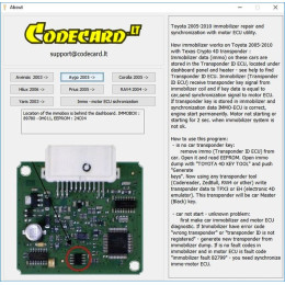 Установка программы Toyota 4D KeyTool 1.2 для синхронизации иммобилайзера