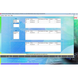 Установка каталога запчастей Toyota EPC 2025