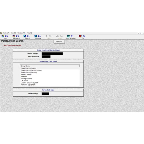 Установка программы Toyota Industrial Equipment Forklift EPC каталог запчастей промышленной техники