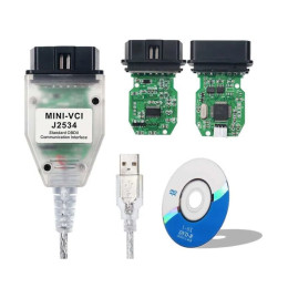 Toyota Mini VCI j2534. Диагностика автомобилей Тойота, Хонда, Митсубиси и других