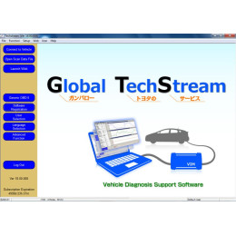 Установка программы Toyota Techstream 12 Rus