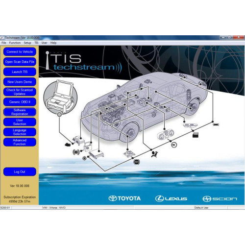 Установка Toyota Techstream 12 Rus: Профессиональная диагностика Toyota и Lexus