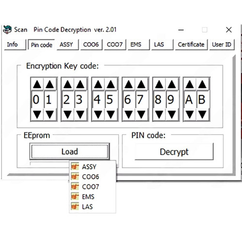 Встановлення програми Scania IMMO Pin Code Decryption