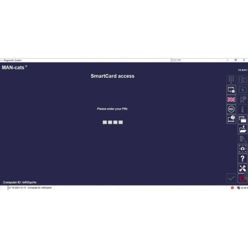 Установка программы MAN Cats III