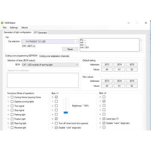 Встановлення програми VAG Helper