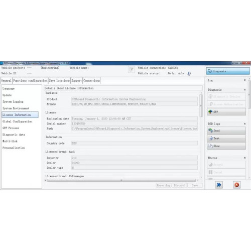 Установка ODIS Engineering: Инженерное ПО для прошивки и настройки VAG