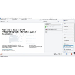 Комплект для диагностики VAG: Panasonic CF-31 + VAS 5054 + ПО VAG