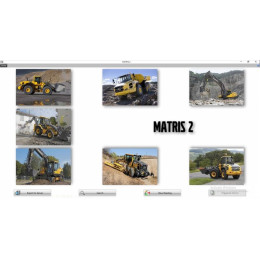 Установка программы Volvo Matris 2.4 2020 (Level 2) - аналитическая система для строительной техники Volvo