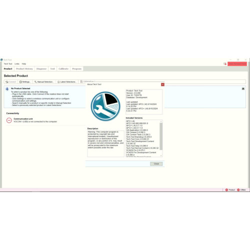 Комплект для диагностики Volvo: Panasonic FZ-55 + прибор Nexiq + ПО Volvo PTT + APCI + DevTool + VCads + Volvo Impact 