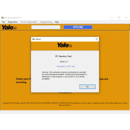 Установка программы Yale PC Service Tool 2024