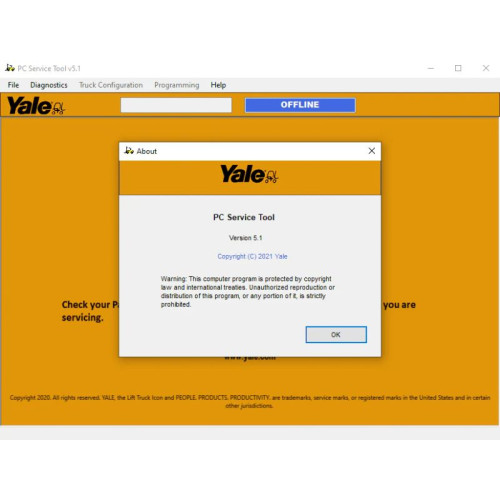 Установка программы Yale PC Service Tool 2024