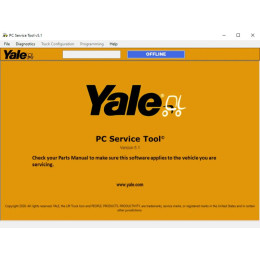 Установка программы Yale PC Service Tool 2024