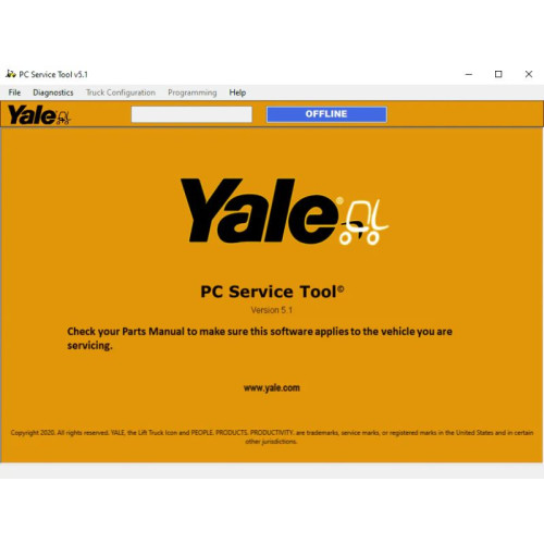 Установка программы Yale PC Service Tool 2024