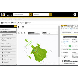 Установка программы CAT SIS WEB 2.0 online - подписка на 3 месяца