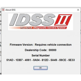 Установка программы ISUZU IDSS 2020