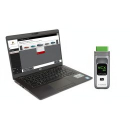 Комплект для диагностики Porsche. Автосканер VXDIAG, установка программы Piwis 3 на ноутбук Dell