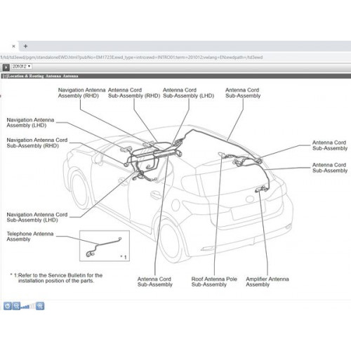 Электросхемы Lexus EWD Electrical Wiring Diagrams 2004-2018