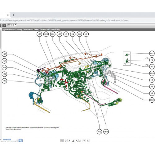 Электросхемы Lexus EWD Electrical Wiring Diagrams 2004-2018