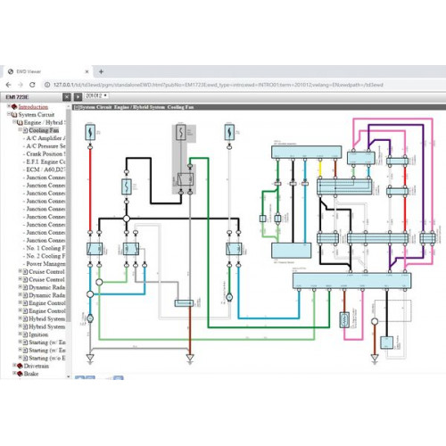 Электросхемы Lexus EWD Electrical Wiring Diagrams 2004-2018