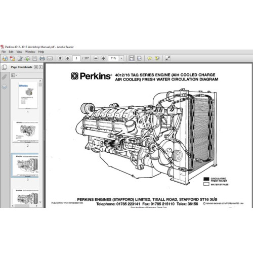 Мануалы Perkins для всех моделей