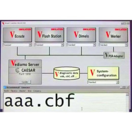 Начальный видео курс по работе с программой Vediamo — инженерное меню для Mercedes Star Diagnosis