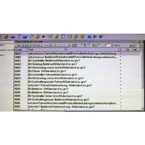 Начальный видео курс по работе с программой Vediamo — инженерное меню для Mercedes Star Diagnosis