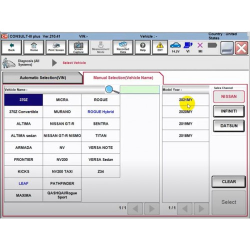 Онлайн доступ к Nissan Consult III plus R2R и Consult III+: Диагностика и программирование