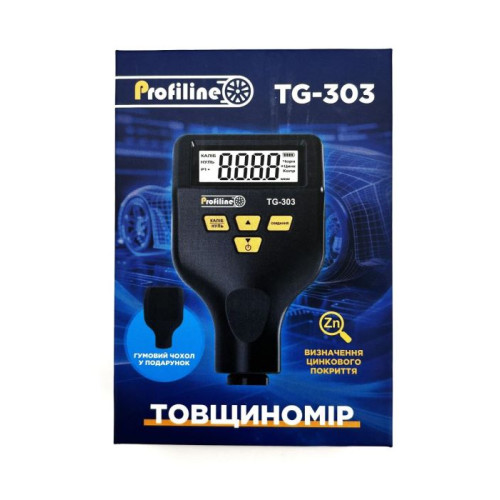 Толщиномер краски Profiline TG-303 — точные измерения ЛКП и металла