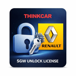 Разблокировка SGW Renault для Thinkcar (10-100 токенов): Сброс сервиса, адаптации, удаление ошибок в авто 2019+