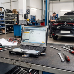 Renault CAN Clip Online — дилерська діагностика Renault із USB-токеном та доступом до серверів