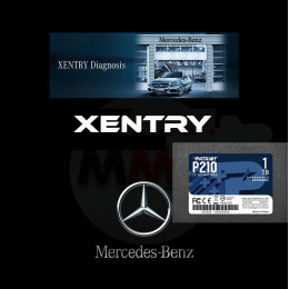Жесткий диск SSD 1 Тб с программой Mercedes Xentry OpenShell