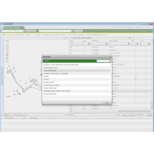 SSD 1 Tb с каталогом запчастей для техники John Deere - Parts Advisor 10.2024