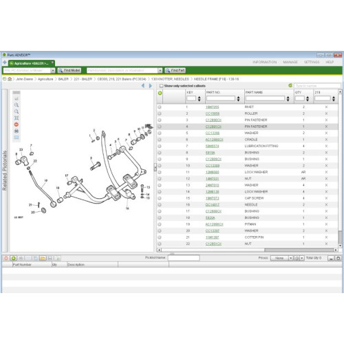 SSD 1 Tb с каталогом запчастей для техники John Deere - Parts Advisor 10.2024