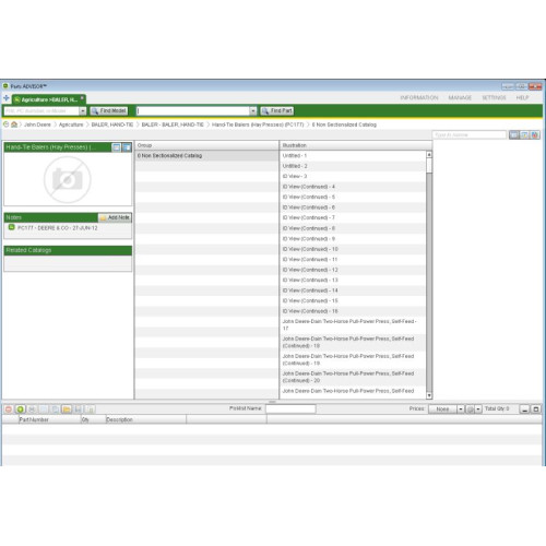 SSD 1 Tb с каталогом запчастей для техники John Deere - Parts Advisor 10.2024
