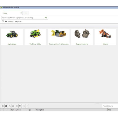 SSD 1 Tb с каталогом запчастей для техники John Deere - Parts Advisor 10.2024