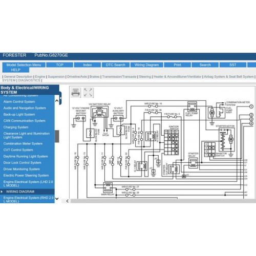 Мануали Subaru Forester 2019-2020 Service Manual, Wiring Diagram, Body Repair