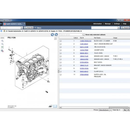 Установка программы Suzuki Worldwide EPC